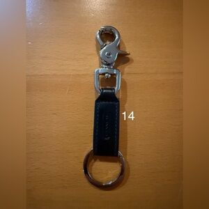 Coach Black Trigger Snap Bag Charm. (14)